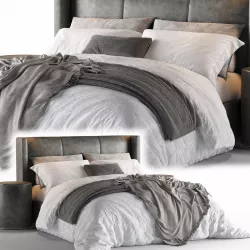 Bed RH Lawson  3D model