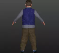 boy 3d character 3D model