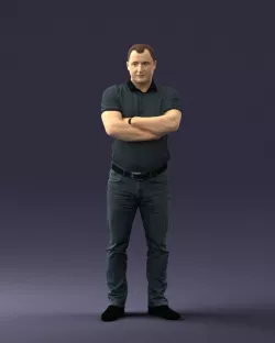 Boy short sleeve shirt 0510 3D model