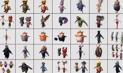 Cartoon Character - Zoo-topia Low-poly 3D model