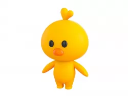 Character011 Chick 3D model