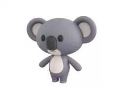 Character019 Koala 3D model