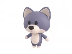 Character023 Wolf 3D model