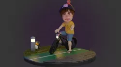 Chibi 02 3D model