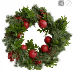 Christmas wreath 3 3D model