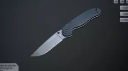 Clasp knife rat vol 1 Low-poly 3D model