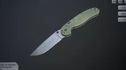 Clasp knife rat vol 3 Low-poly 3D model