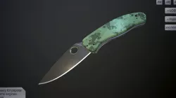 Clasp knife spider vol 1 Low-poly 3D model