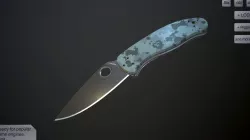 Clasp knife spider vol 2 Low-poly 3D model