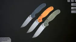 Clasp knives rat vol pack Low-poly 3D model