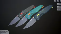 Clasp knives vol pack Low-poly 3D model