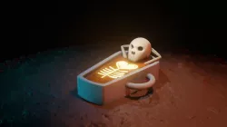 Coffin Cup 3D model