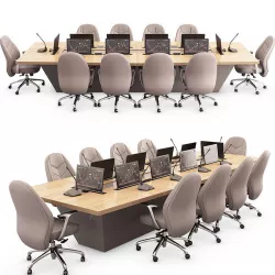 Conference Set 01 3D model