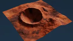 Crater 3D 3D model