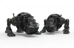  Cyborg Robot Dog  3D model