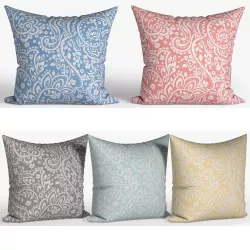 Decorative pillows   set 071 3D model