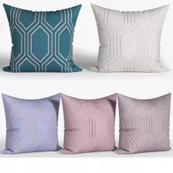 Decorative pillows   set 076 3D model
