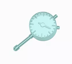 Dial Gauge Toy 3D model