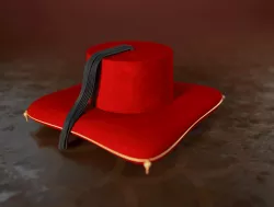 fez hat tarboush  Low-poly 3D model