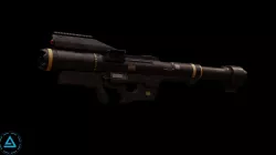 FHJ-18 Launcher 3D model