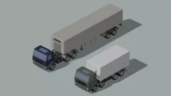 freight transportation  3D model