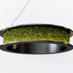  Freund Nova Ring Moss Pendant Light 3D model