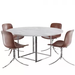 fritz hansen chair table 3D model