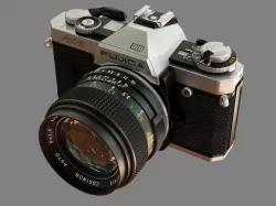 Fujica AX-5 Camera 3D model