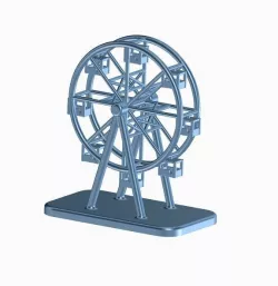 Gaint Wheel Ride 3D model