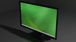 Generic Monitor Low-poly 3D model