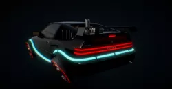 Hover car 3D model