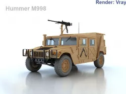 Hummer M998 3D model