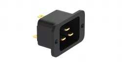 IEC 320 C20 Socket Module 3D model