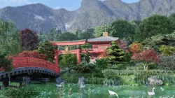 Japanese Temple Set 3D model