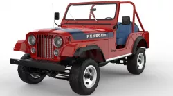 Jeep Renegade CJ5 1976 Low-poly 3D model