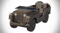Jeep Willys  Low-poly 3D model