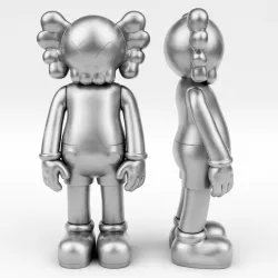 KAWS Metal Companion 3D model