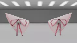 Kitty Ears Low-poly 3D model