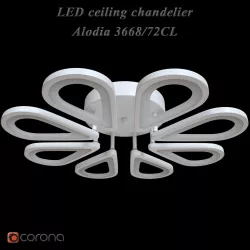 LED ceiling chandelier Alodia 3668 - 72CL 3D model