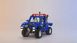 Lego Technic - Caterpillar 4WD - 8435 3D model