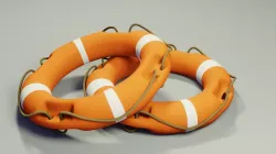 Lifebuoy Ring 3D model