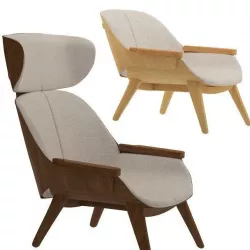 Linteloo Florian armchair 3D model