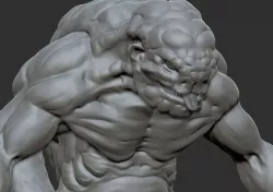 lizard 3D model