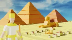 Low Poly Ancient Egypt Pack Low-poly 3D model