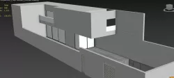 Low-poly House 7 -Pati Bou House Low-poly 3D model