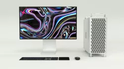 Mac Pro with Pro Display XDR Set 3D model