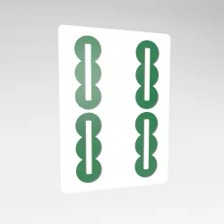Mahjong v1 027 Low-poly 3D model
