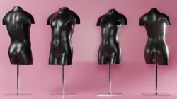 Mannequins Male and Female 3D model