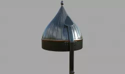 Medieval middle eastern helmet 3D model