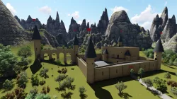 Medieval Settlement - 5 kingdoms 3D model